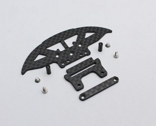 RX546 Reflex Racing PN Racing C9 Carbon Fiber Bumper and Clip Set