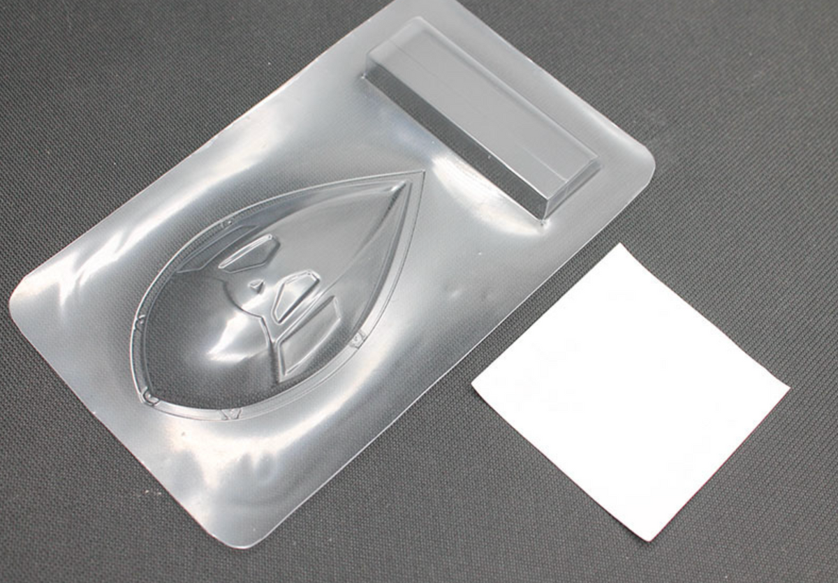 RAW-002-04 Reflex Racing MF-1 0.4mm Lexan Roof and Wing