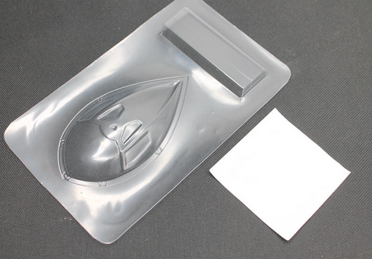 RAW-002-04 Reflex Racing MF-1 0.4mm Lexan Roof and Wing