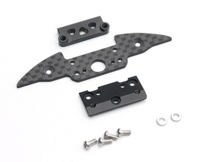 RX566 Reflex Racing MF-1 Carbon Fiber Bumper and Aluminum Clip Set
