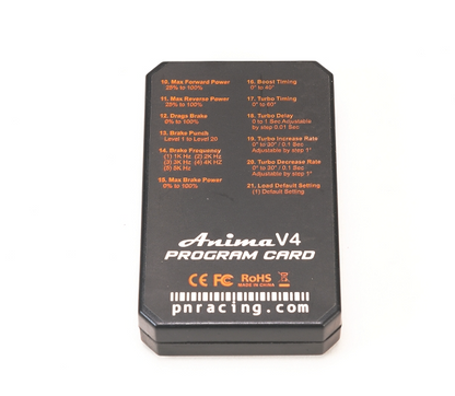 PN Racing Anima V4 30A 1/28 Sensored Brushless ESC (Black)