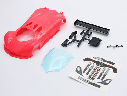 Reflex Racing MF-1 ABS Plastic Body Set RAW-001