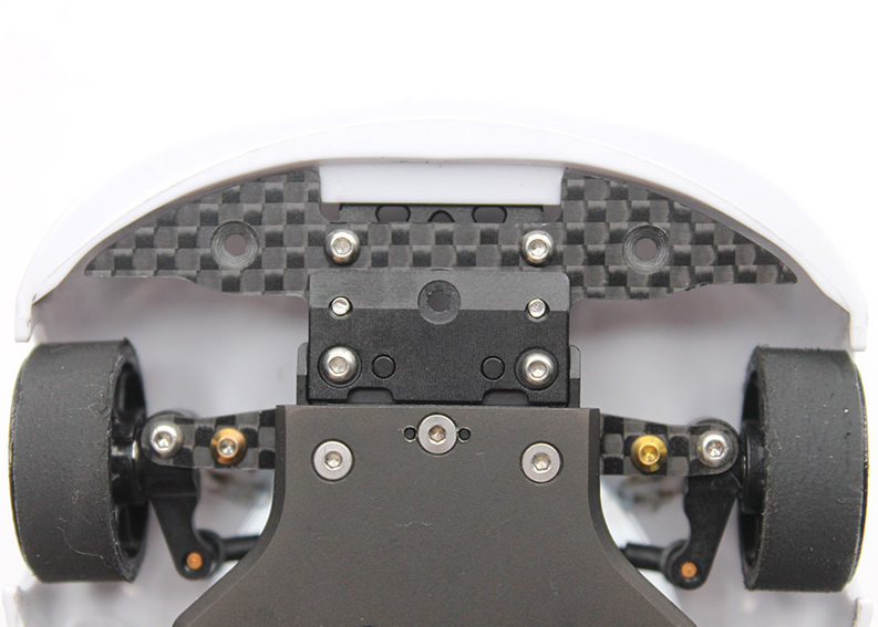 RX566 Reflex Racing MF-1 Carbon Fiber Bumper and Aluminum Clip Set