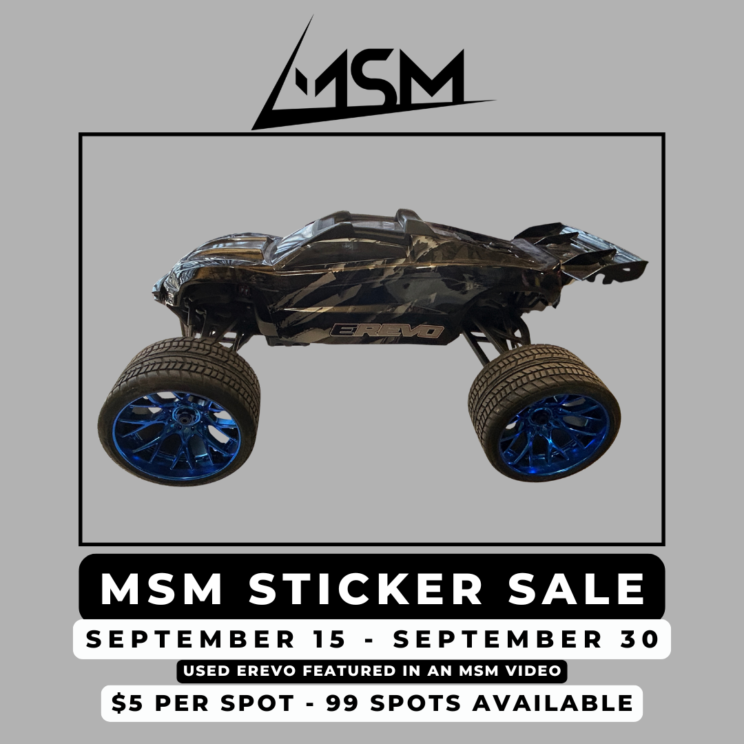 September USED eRevo Sticker Sale