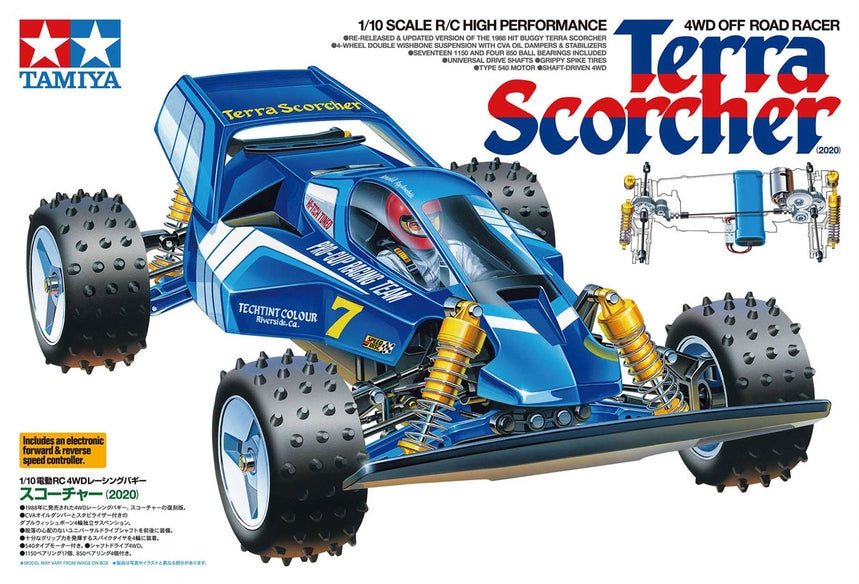 Tamiya RC Terra Scorcher Kit (2020) - NIB #47442