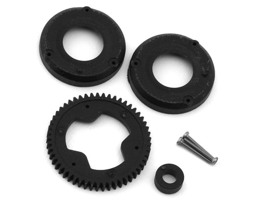 Team Associated RC28R Spur Gear And Differential Cover Set