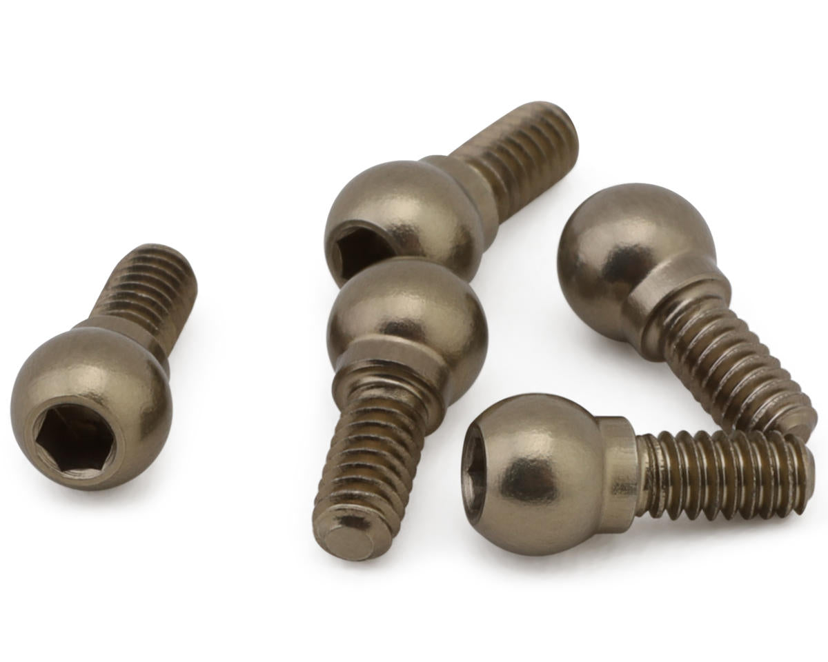 Team Associated 3.5mm Ballstuds, M2x4mm (5pcs)