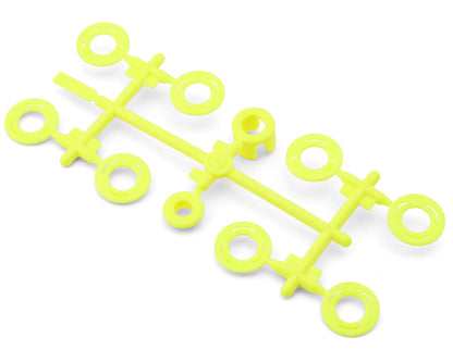 Factory Team RC28R FT Sidewall Flange Set, Yellow