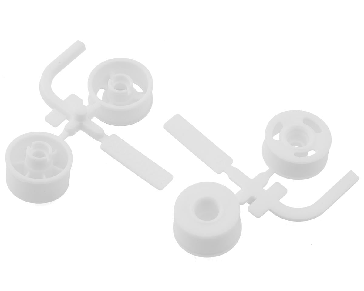 Team Associated RC28R Wheel Set, White