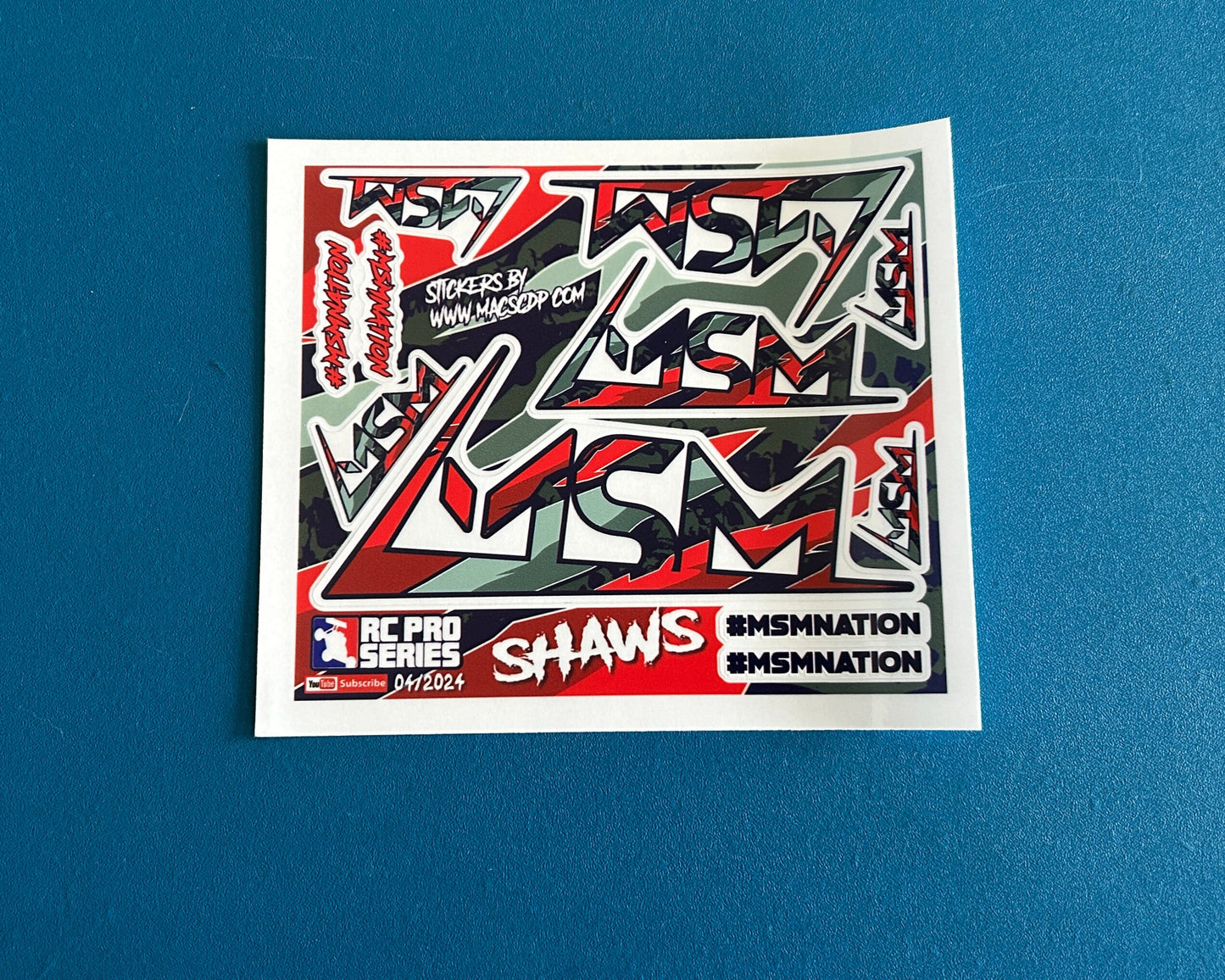 MSM Collector Stickers