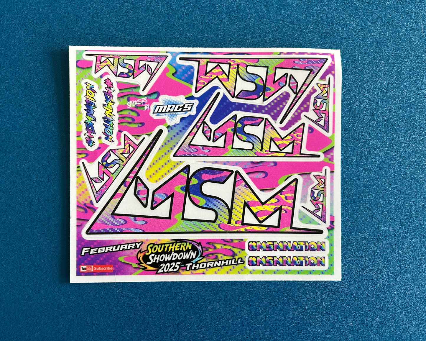 MSM Collector Stickers