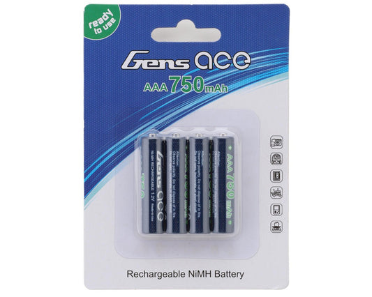 Gens ace AAA 750mAh 1.2V Ni-MH Battery