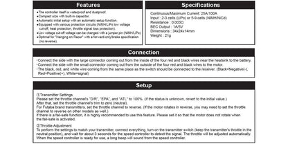 Speed Controller(for HANGING ON RACER) GPW17