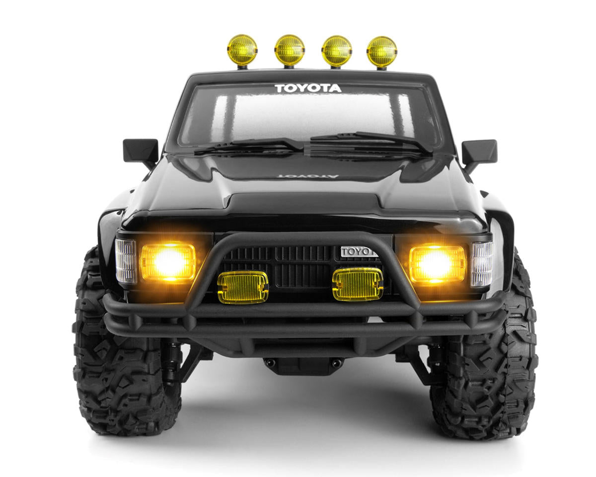 HPI Venture18 1985 Toyota Hilux SR5 1/18 RTR 4WD Brushed Rock Crawler (Black) w/2.4GHz Radio, Battery & Charger