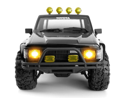 HPI Venture18 1985 Toyota Hilux SR5 1/18 RTR 4WD Brushed Rock Crawler (Black) w/2.4GHz Radio, Battery & Charger