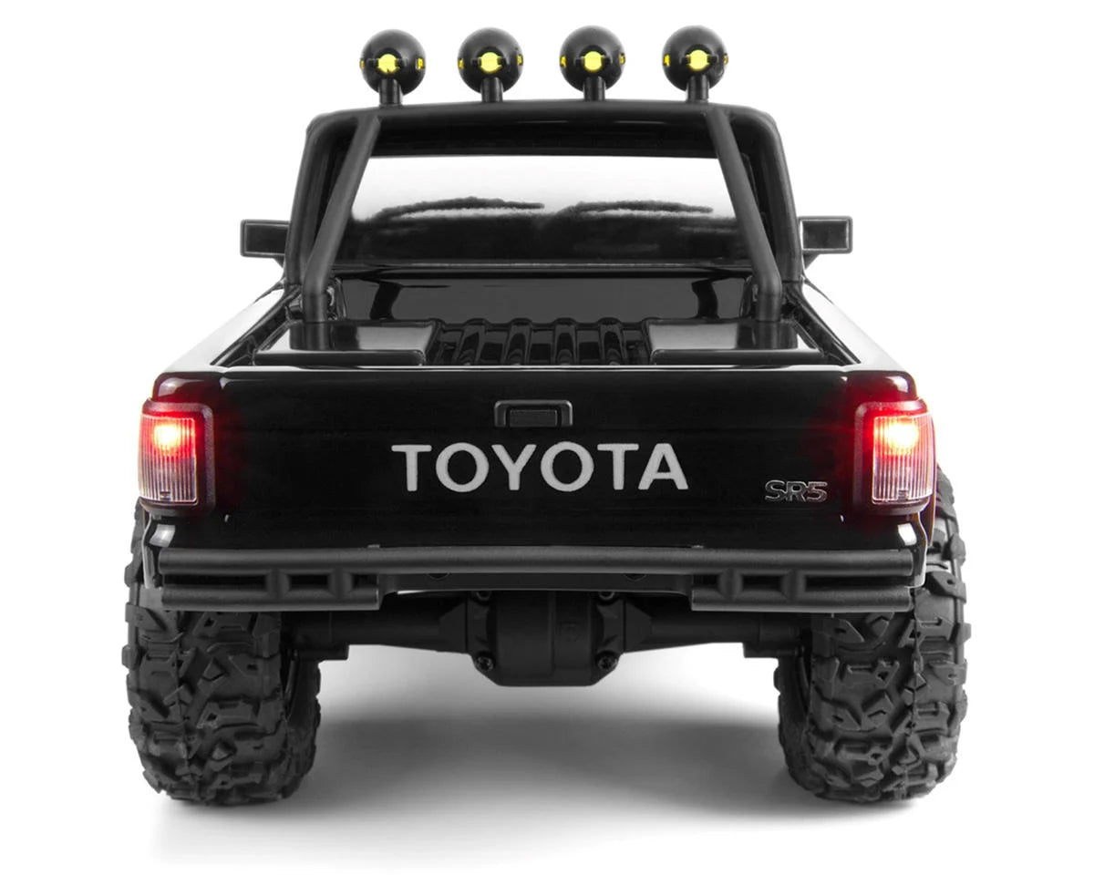 HPI Venture18 1985 Toyota Hilux SR5 1/18 RTR 4WD Brushed Rock Crawler (Black) w/2.4GHz Radio, Battery & Charger