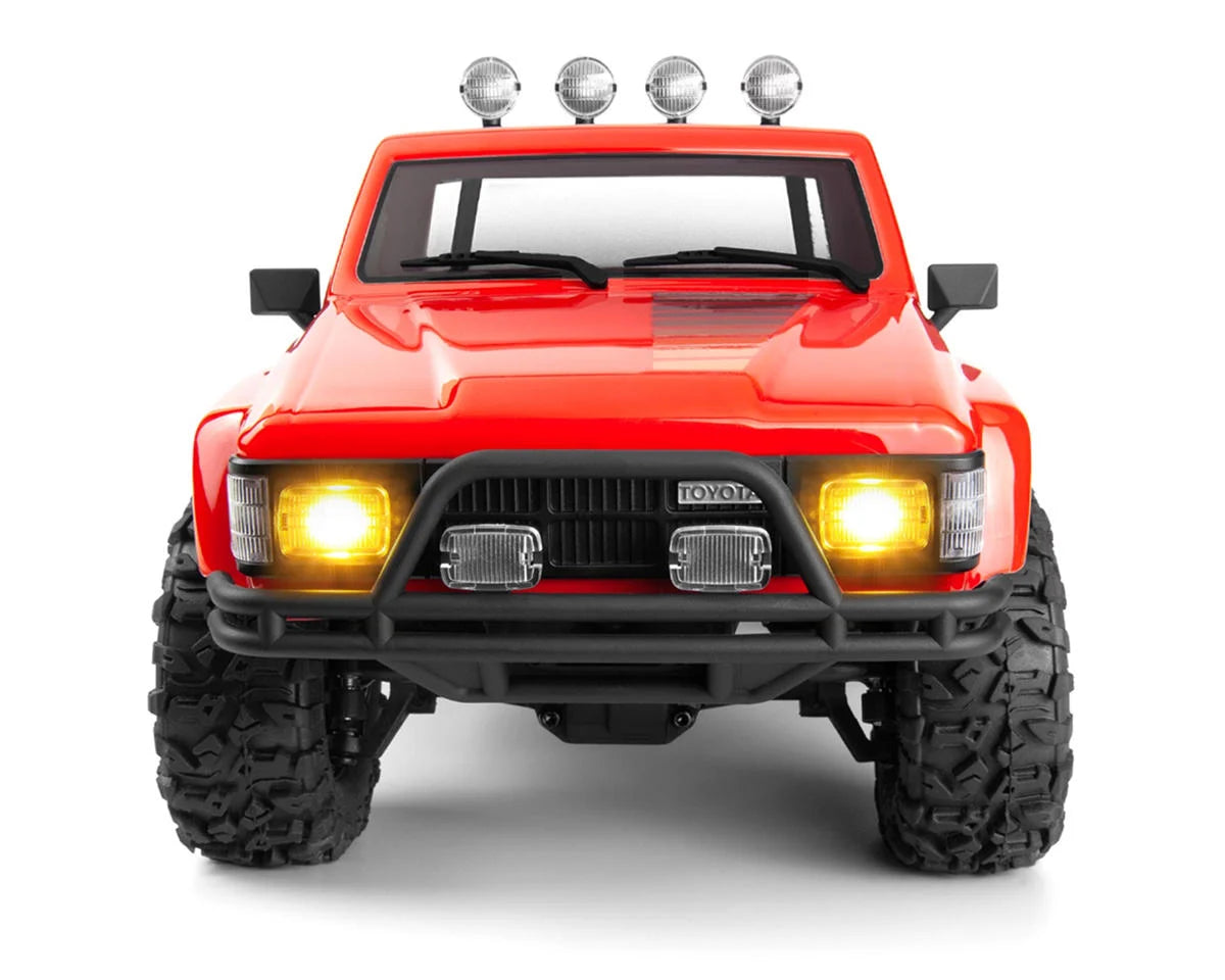 HPI Venture18 1985 Toyota Hilux SR5 1/18 RTR 4WD Brushed Rock Crawler (Red) w/2.4GHz Radio, Battery & Charger