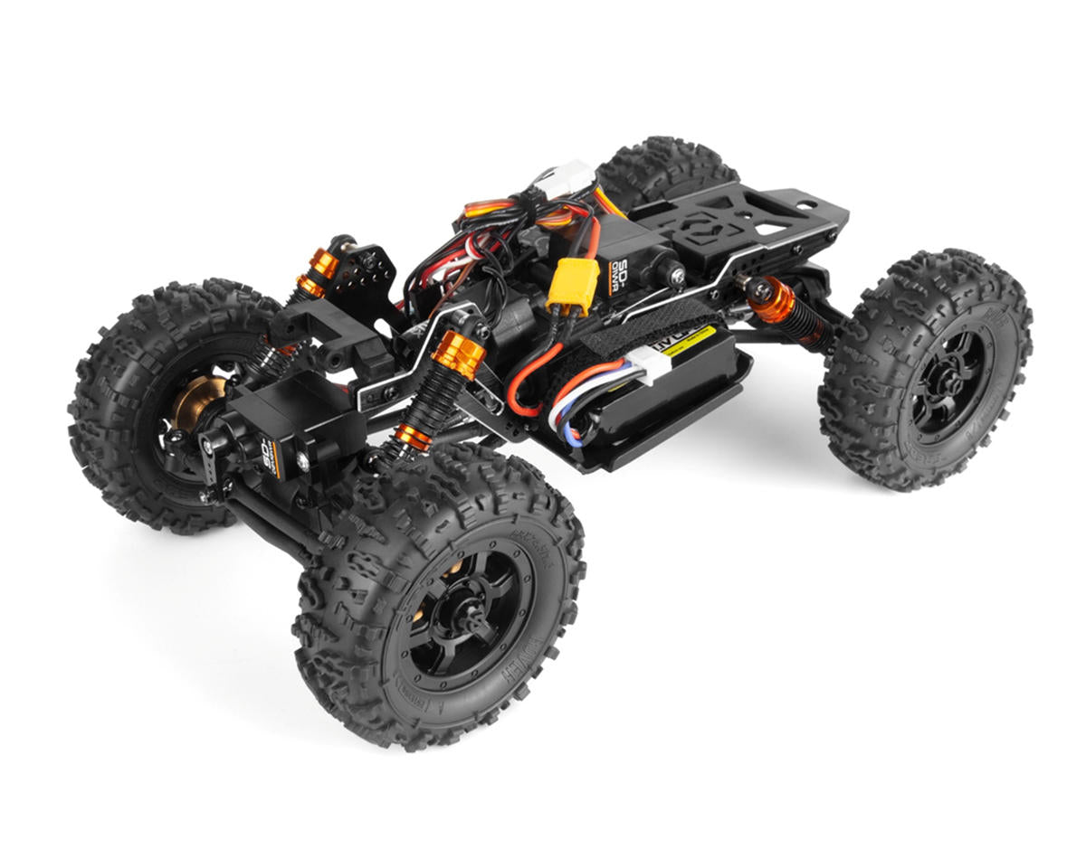 HPI Venture18 CC Flux 1/18 4WD RTR Brushless Rock Crawler (Gunmetal) w/2.4GHz Radio, Battery & Charger
