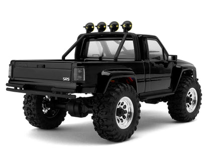 HPI Venture18 Flux 1985 Toyota Hilux SR5 1/18 RTR 4WD Brushless Rock Crawler (Black) w/2.4GHz Radio, Battery & Charger