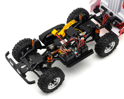 HPI Venture18 Flux 1985 Toyota Hilux SR5 1/18 RTR 4WD Brushless Rock Crawler (Black) w/2.4GHz Radio, Battery & Charger