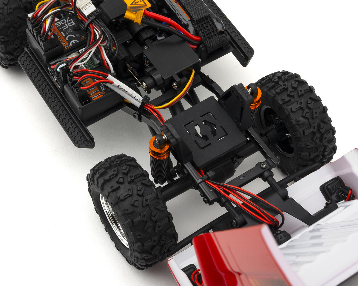 HPI Venture18 Flux 1985 Toyota Hilux SR5 1/18 RTR 4WD Brushless Rock Crawler (Red) w/2.4GHz Radio, Battery & Charger