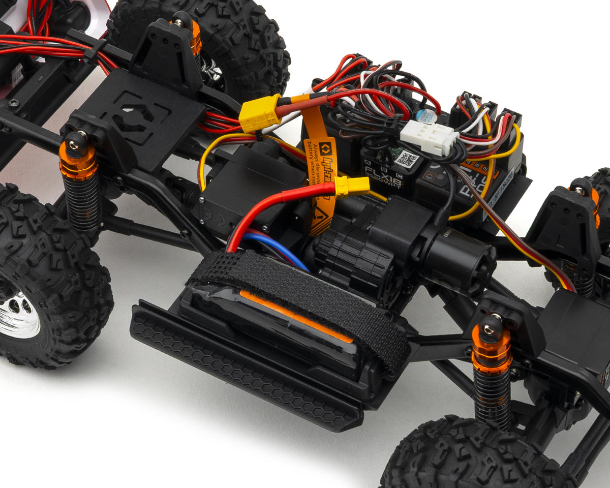 HPI Venture18 Flux 1985 Toyota Hilux SR5 1/18 RTR 4WD Brushless Rock Crawler (Red) w/2.4GHz Radio, Battery & Charger