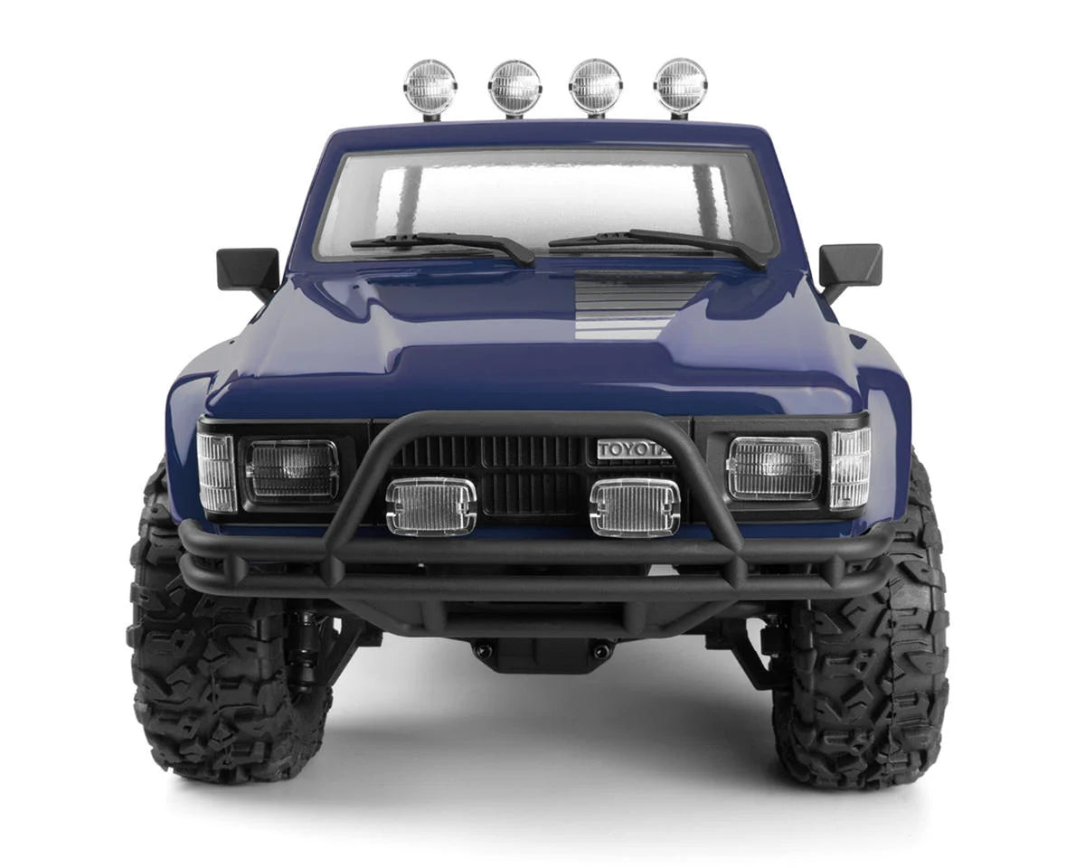 HPI Venture18 1985 Toyota Hilux SR5 1/18 RTR 4WD Brushed Rock Crawler (Blue) w/2.4GHz Radio, Battery & Charger