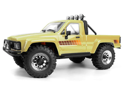 HPI Venture18 Flux 1985 Toyota Hilux SR5 1/18 RTR 4WD Brushless Rock Crawler (Crème) w/2.4GHz Radio, Battery & Charger