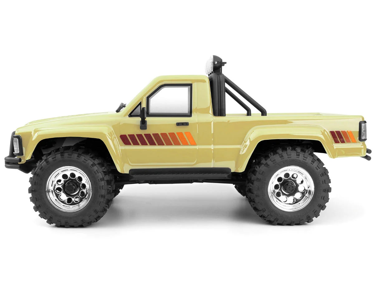 HPI Venture18 Flux 1985 Toyota Hilux SR5 1/18 RTR 4WD Brushless Rock Crawler (Crème) w/2.4GHz Radio, Battery & Charger