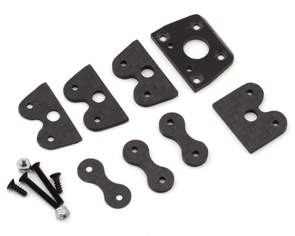 Jomurema Mini Z GT01 Body Carbon Fiber Front Mount Holder Set