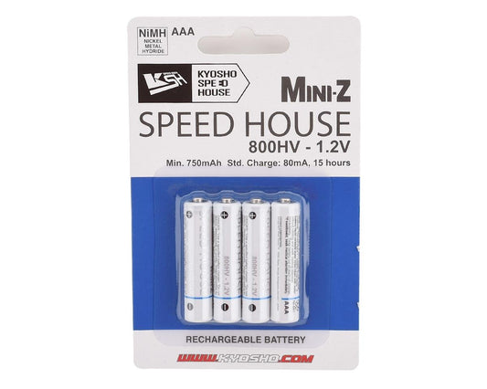 Kyosho Speed House 800 AAA Ni-MH 4pcs