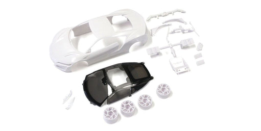 Honda NSX White body set(w/Wheels) MZN186