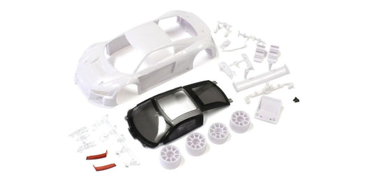 Kyosho Audi R8LMS2015/16 White Body Set w Wheels