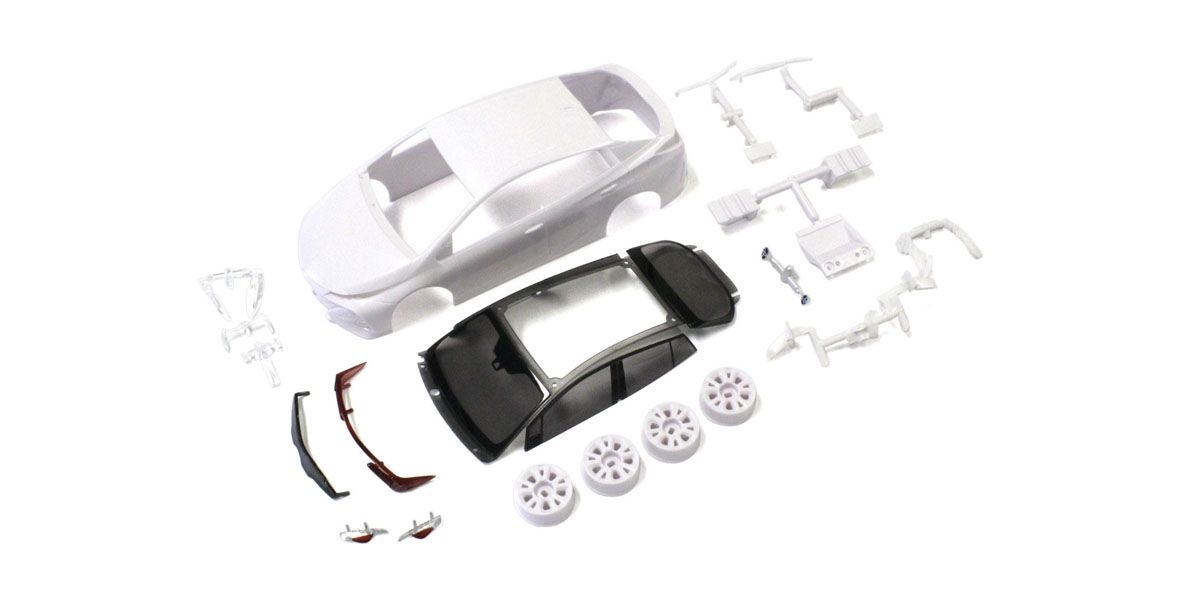 Toyota PRIUS PHV White body set(w/Wheels) MZN191