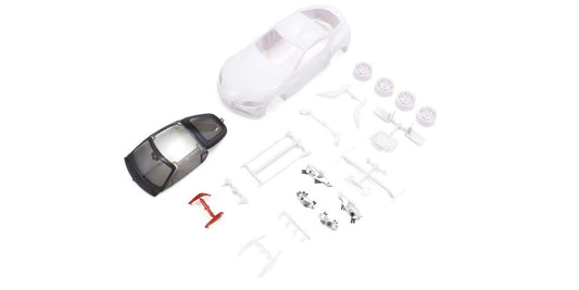 Toyota GR Supra White Body Set w/Wheel MZN202