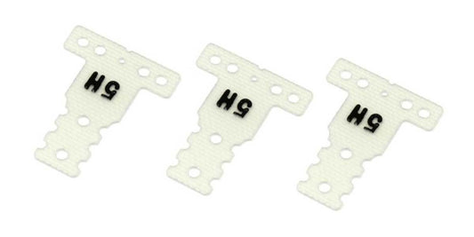 FRP RearSus Plate(0.5Hard/3pcs/MR03MM/LM/MM2）MZW437H