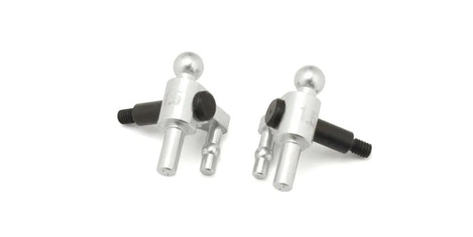Kyosho Aluminum Steering Block (1.5°camber 5 5 0 15.67 78.35 angle/MR-04)