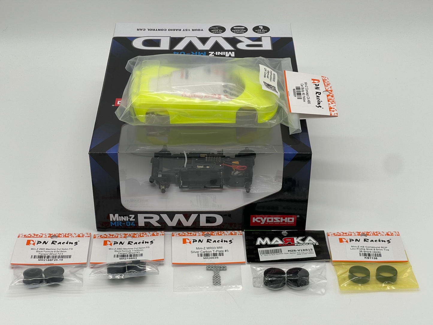 MSM Signature MR-04 Race Package (Yellow)