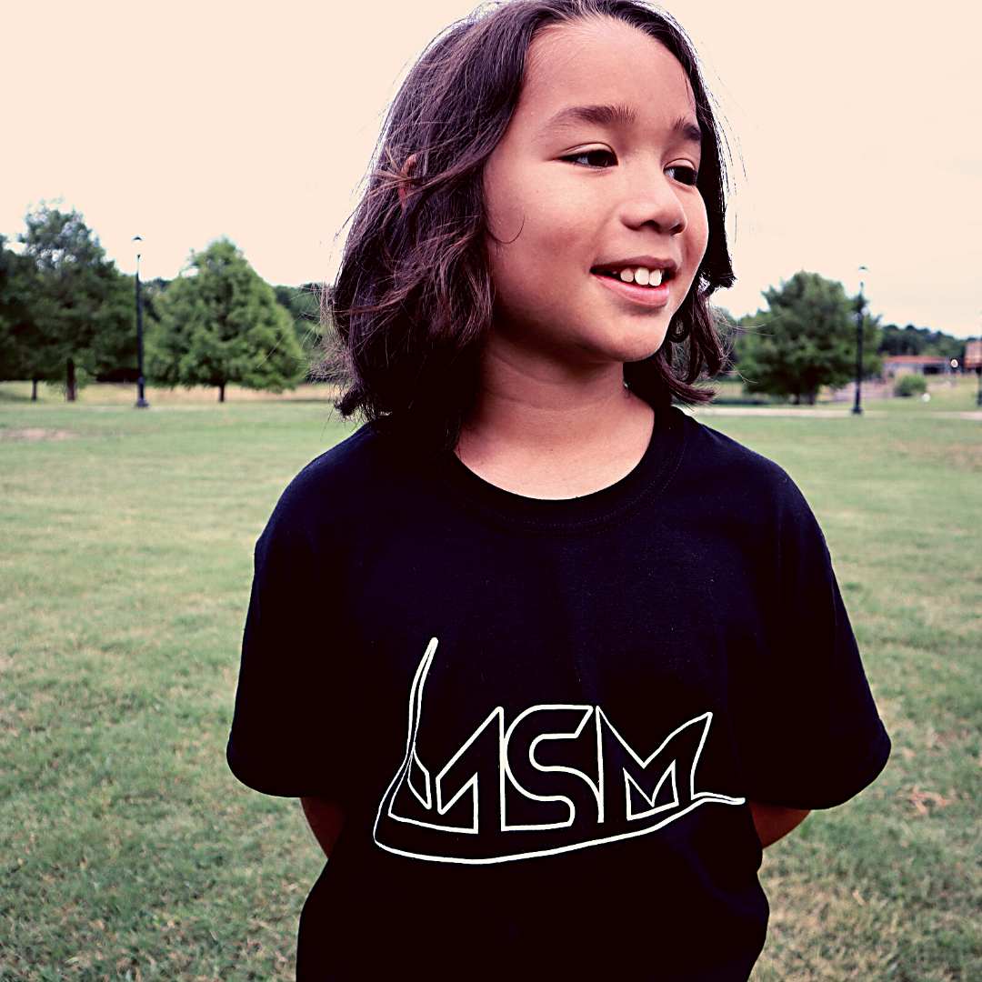 MSM Black & White Outline T-Shirt