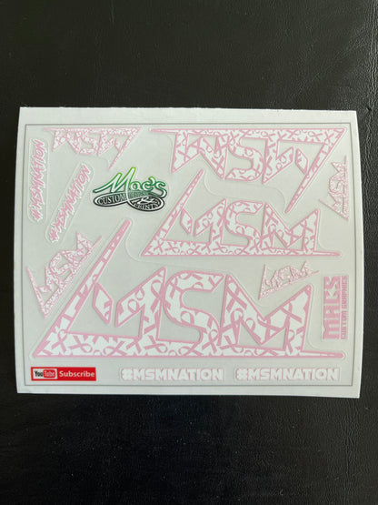 MSM Collector Stickers