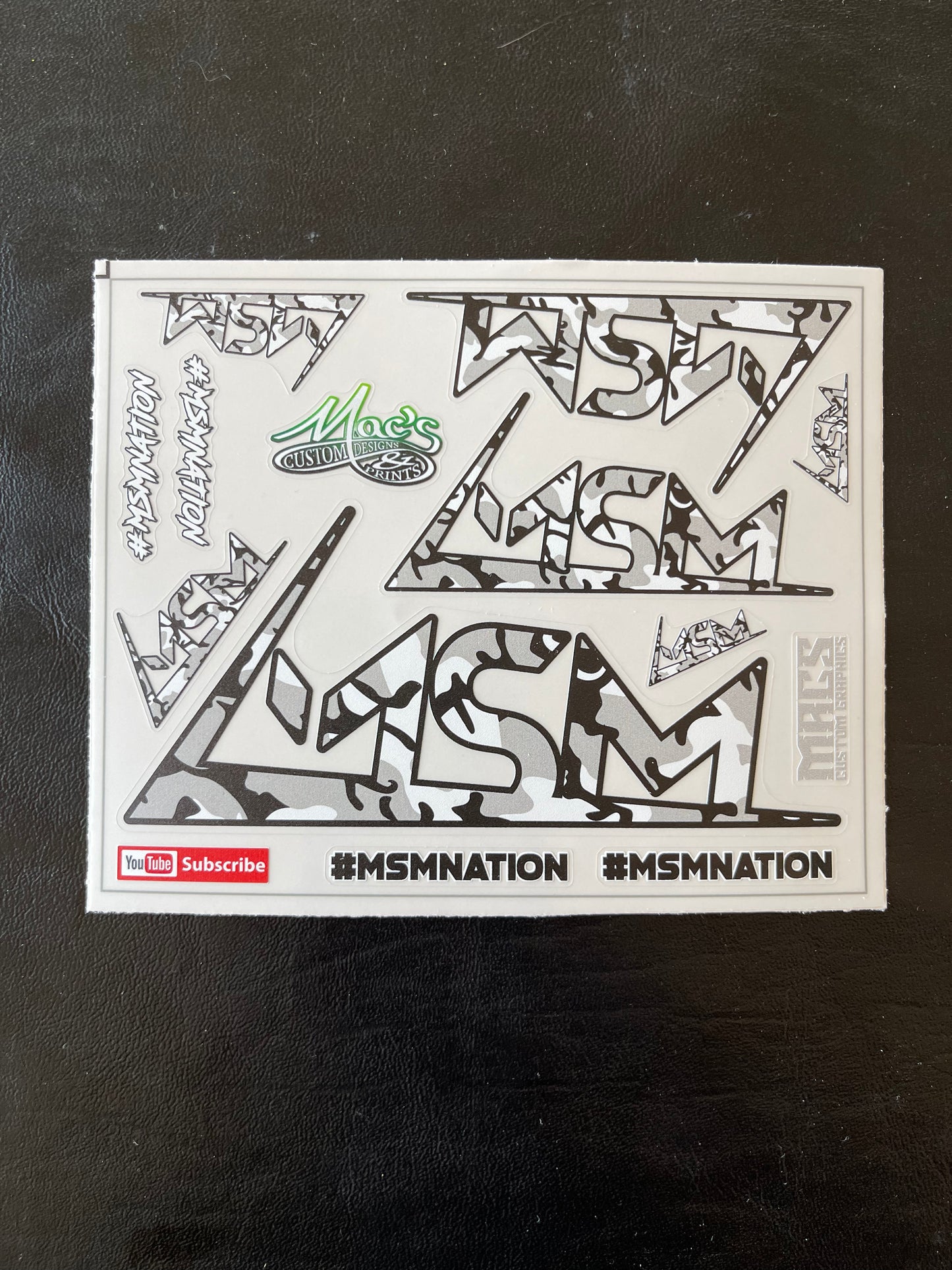 MSM Collector Stickers – Mark Santa Maria