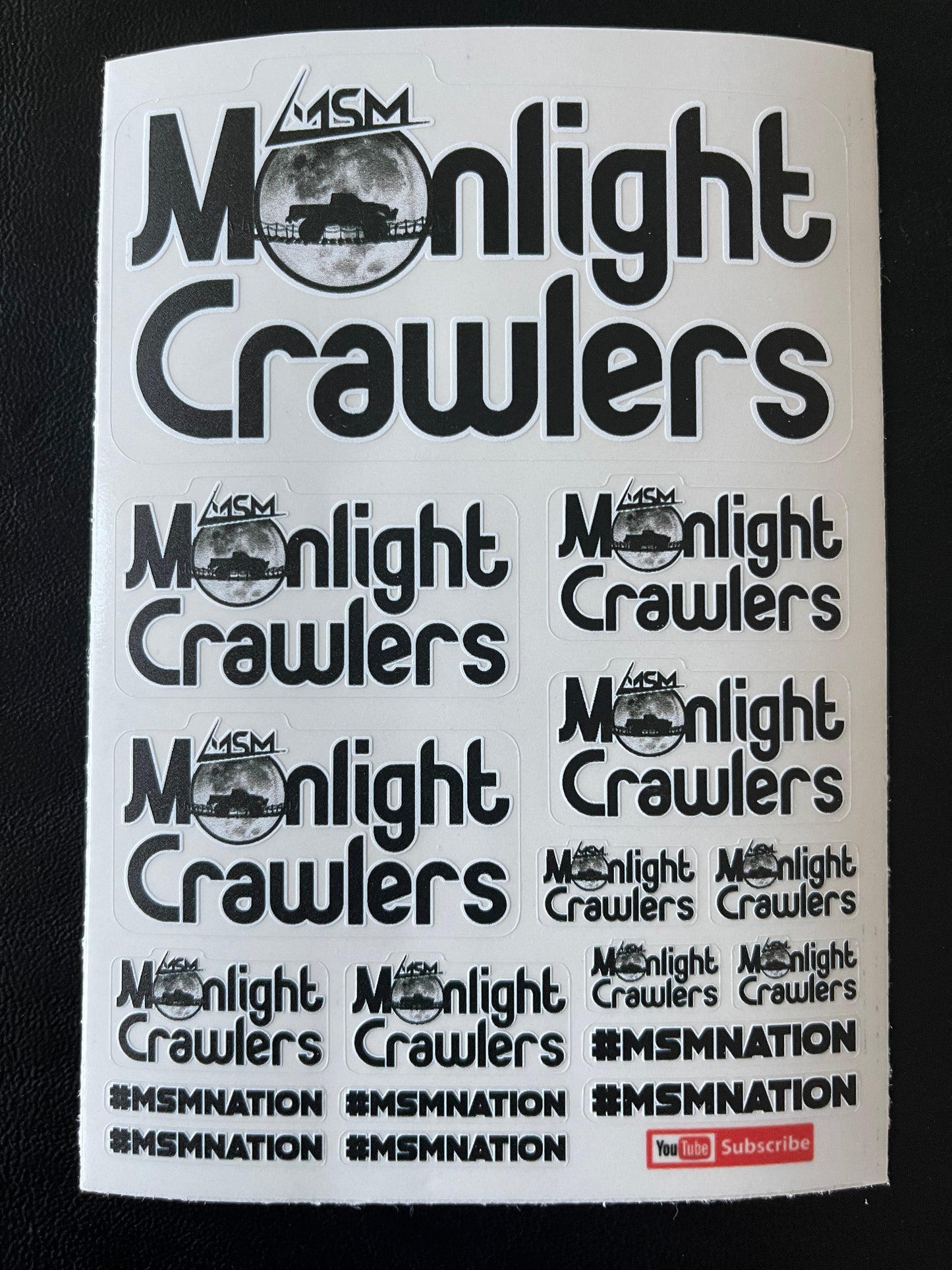 MSM Moonlight Crawler Stickers