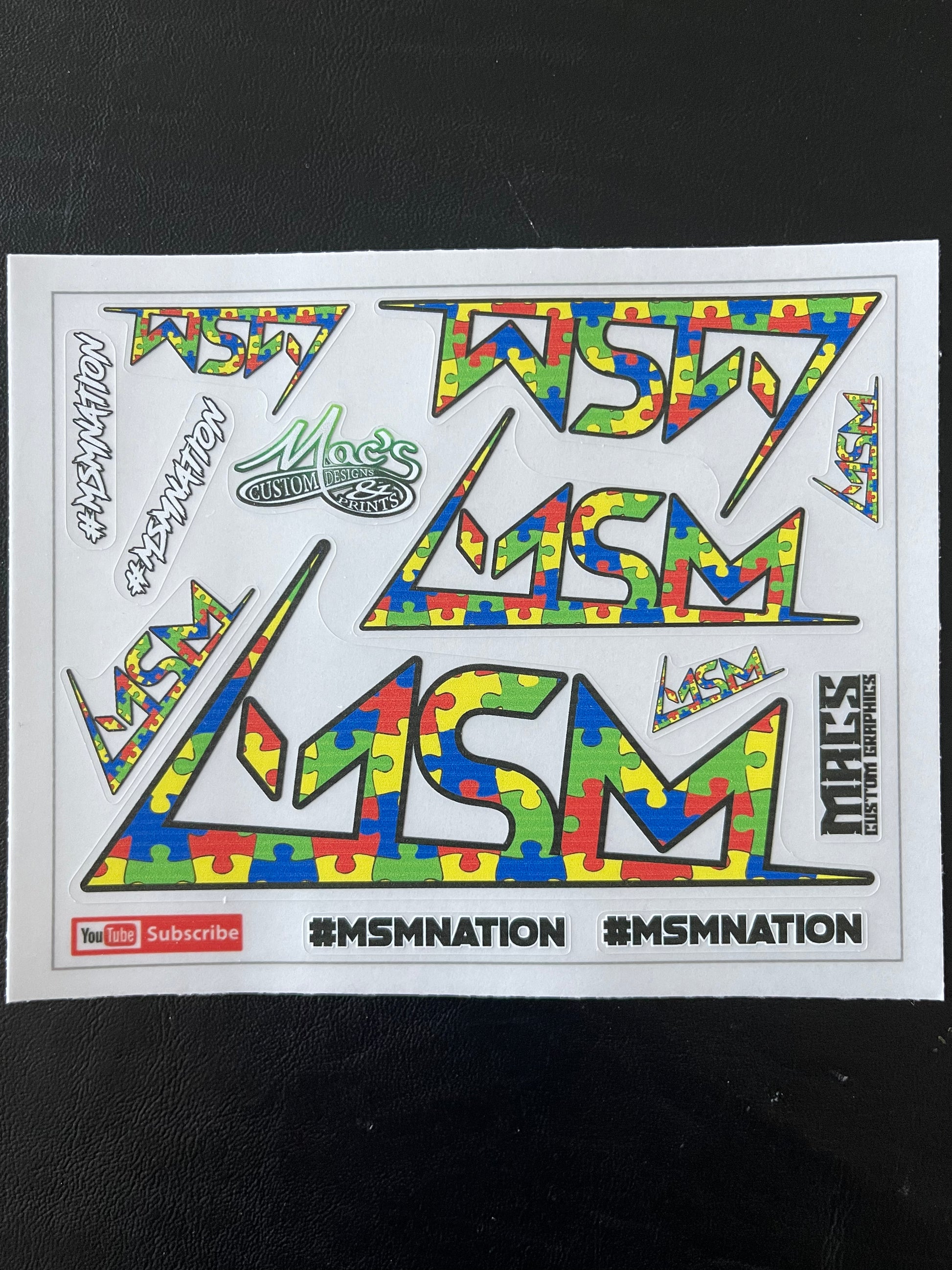 MSM Collector Stickers – Mark Santa Maria