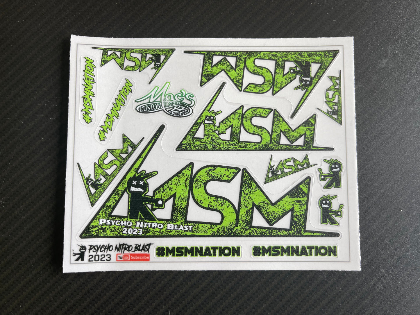 MSM Collector Stickers