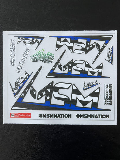 MSM Collector Stickers